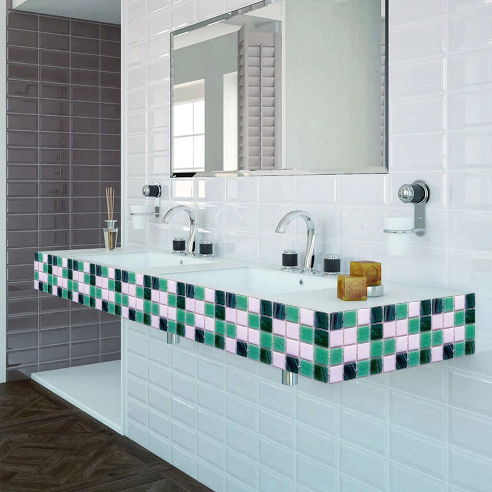 20/10 шт. водостойкие наклейки на стену с кристаллами |