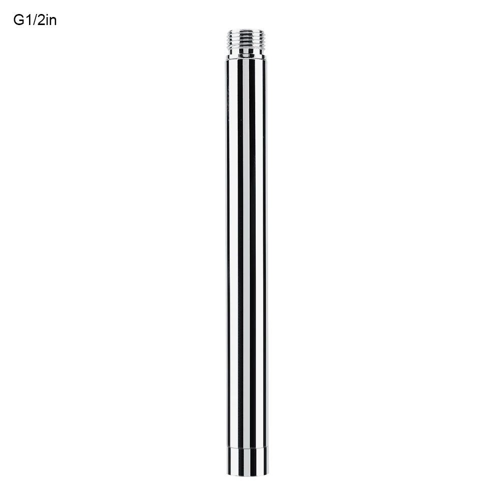 

Bathroom Accessory 8inch Round 201 Stainless Steel Shower Extension Tube With Chrome Plating