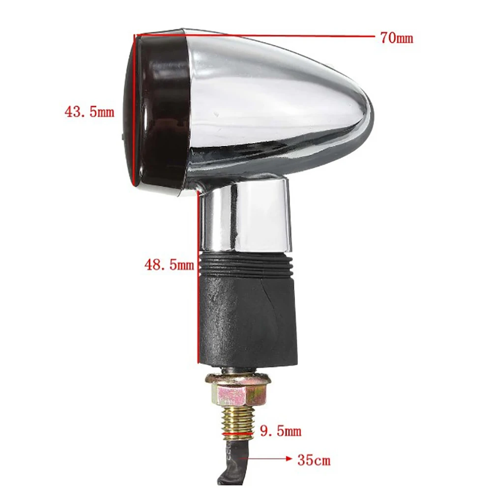 

1 Pair 12V LED Motorcycle Turn Signal Light Lamp Universal Motorbike Modified Blinker Indicator Turn Light