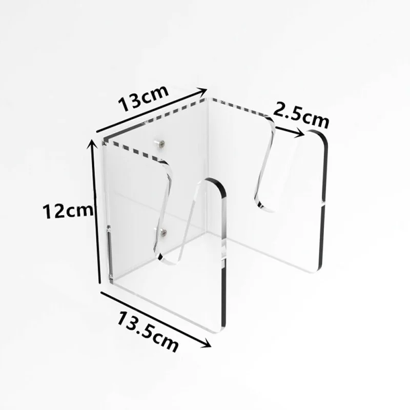 

1PC Clear Acrylic Skateboard Wall Hanging Storage Brackets Display DIY Home Decoration