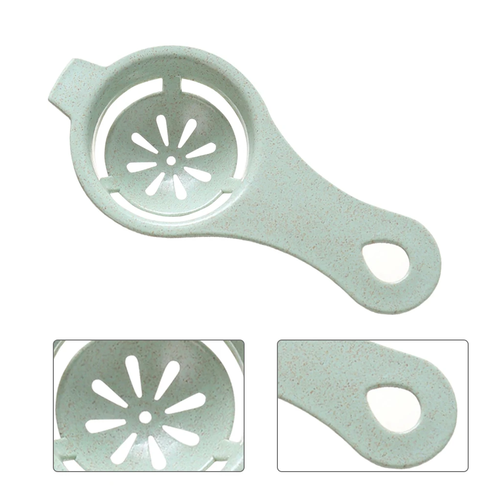 

Plastic Wheat Stalk Egg Yolk Separator Protein Separation Tool White Yolk Sifting Filter Divider Egg Tools Kitchen Accessories