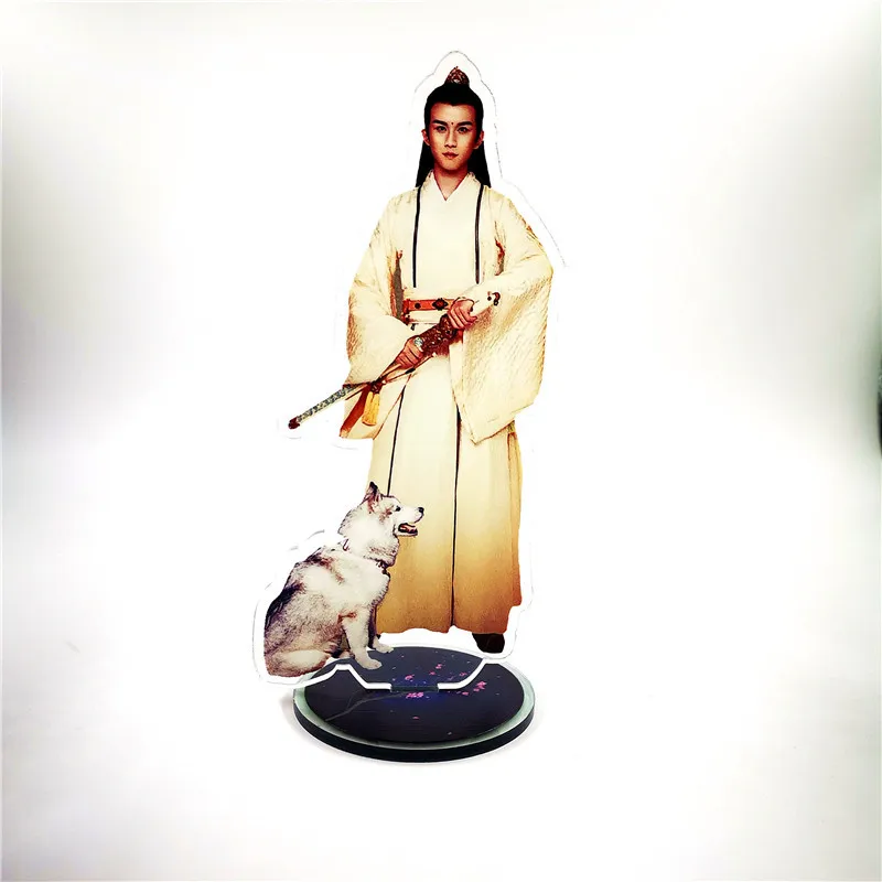 2-1 Grandmaster of Demonic Cultivation брелок Lan Wangji Wu Wuxian модная новинка Персонализированная акриловая цепочка для ключей ювелирные изделия - Цвет: 2-1