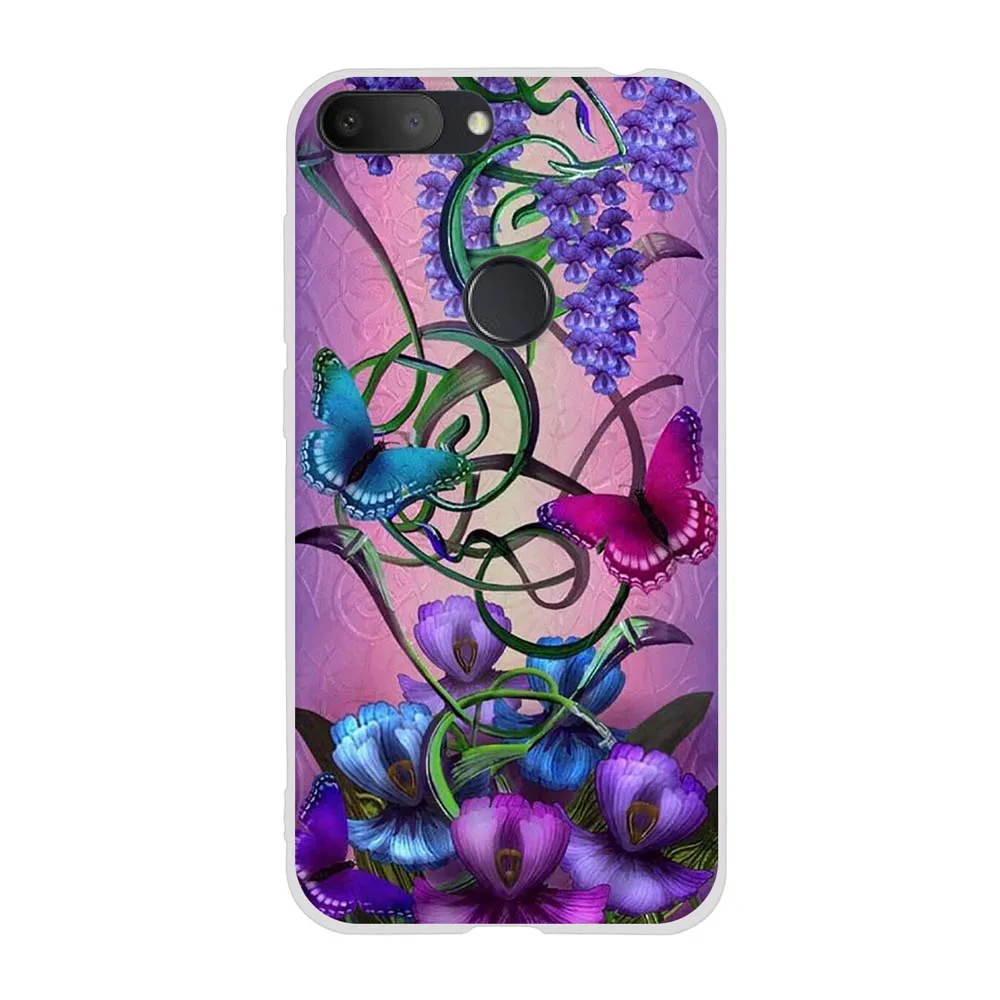 1 Sof ТПУ чехол для Alcatel 1 S 1 S мультфильм Кот милый узорчатый силиконовый чехол для алькателса 1 S защитный чехол для телефона - Цвет: 1