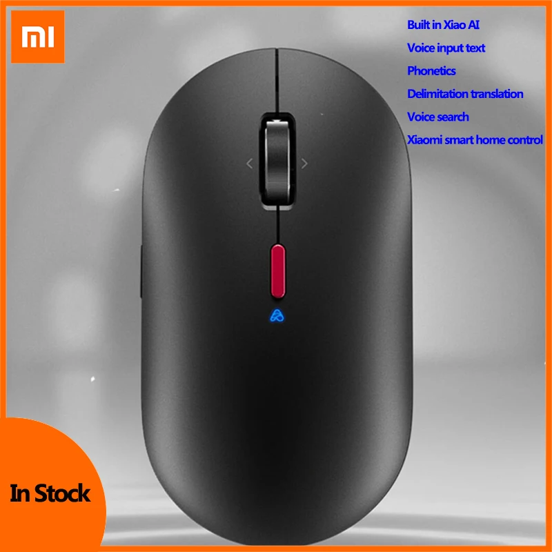 

Xiaomi Xiaoai Wireless Mouse 1200-4000DPI Computer Bluetooth Typc-C Rechargeable Mause Ergonomic 2.4Ghz USB Optical Mice For Lap