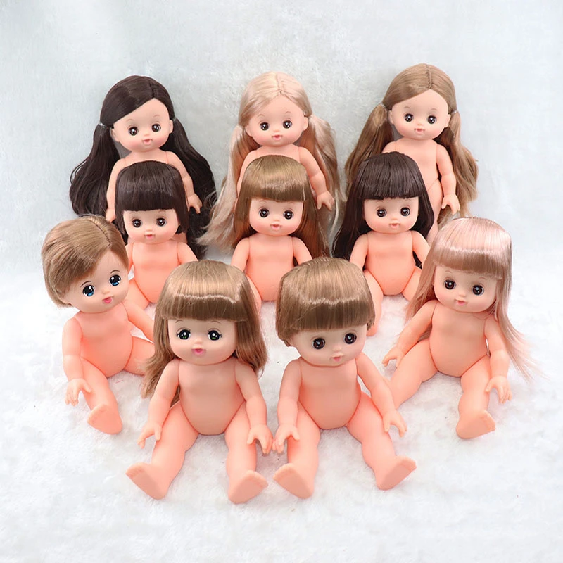 25 см детская моделирование Игровой Домик Куклы Мягкие силиконовые голая Wink тело