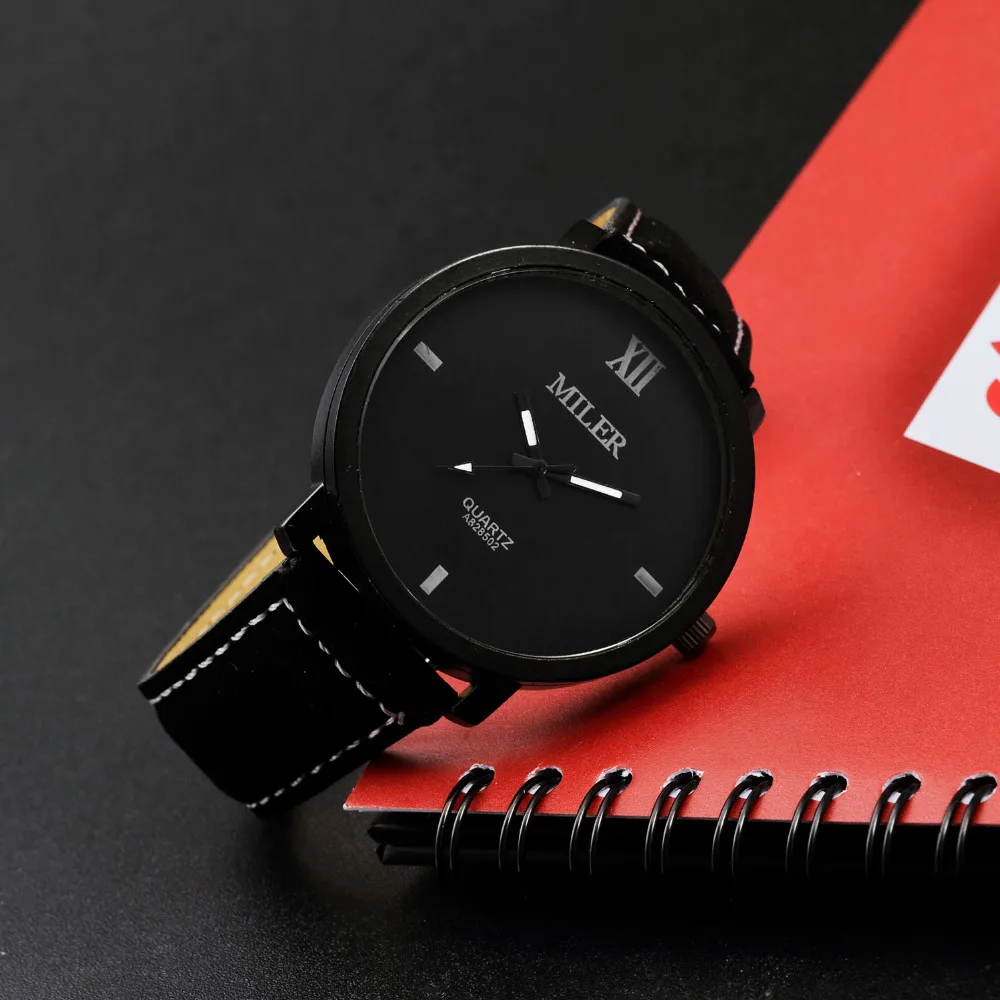 

Men Watch simple leather man watch quartz wristwatch Fashion men's wa Relogio Masculino Casual men's watch relogio masculino