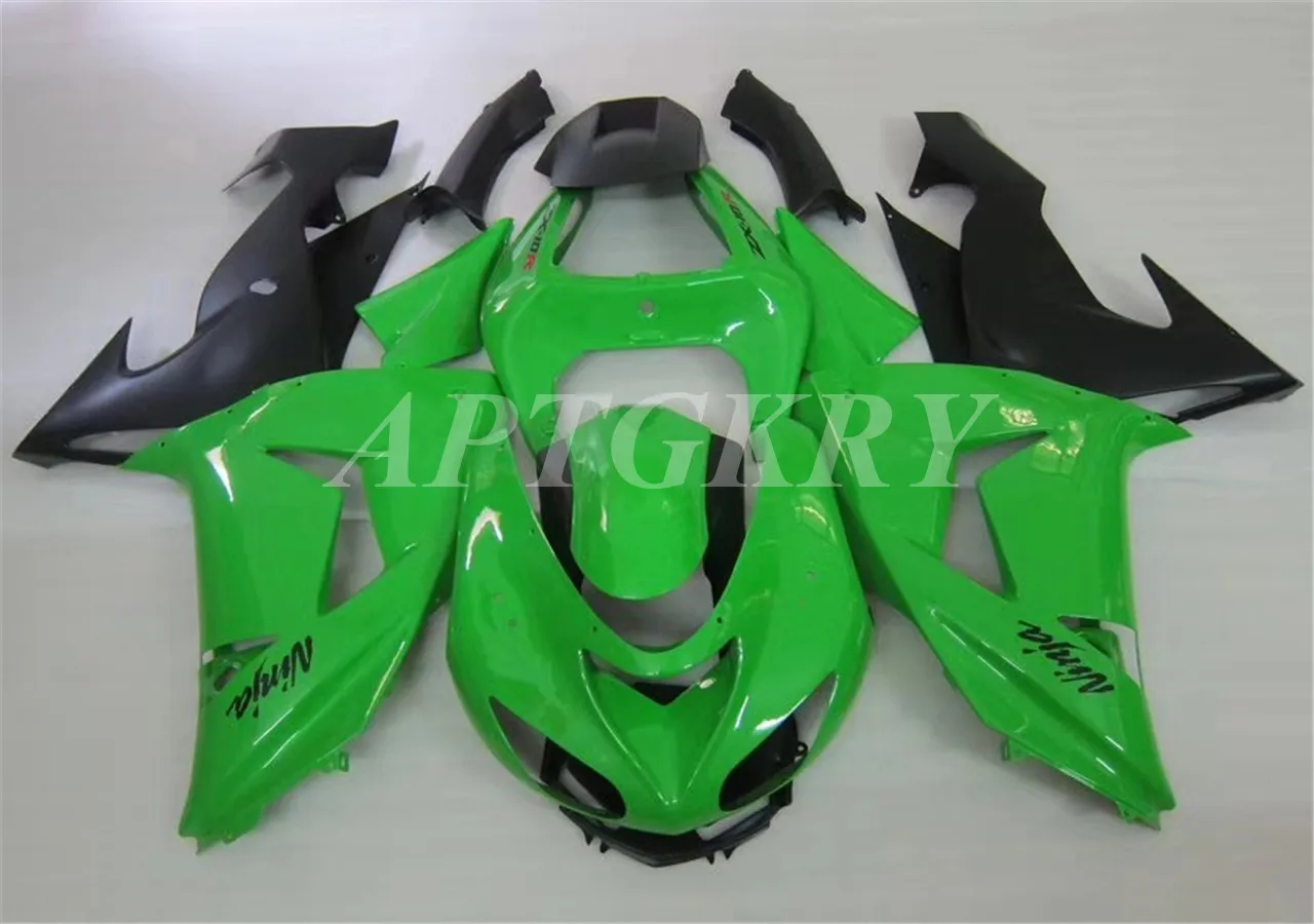 

New ABS Motorcycle Fairing kit Fit For kawasaki Ninja ZX10R 2006 2007 06 07 10R ZX-10R Bodywork Set Custom Green Black