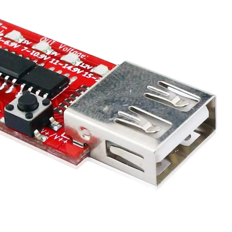 

2021 QC2.0/qc3.0 Tester Automatical Detect Phone Quick Charge Voltage Meter Simulator 23GB