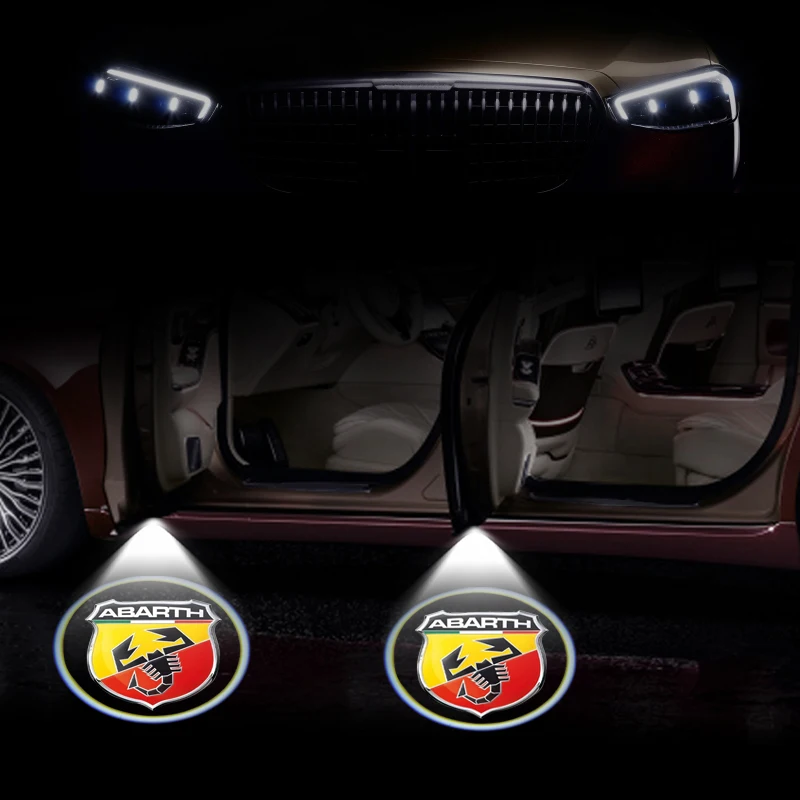 1 шт. Автомобильные светодиодные приветственные декоративные фары автомобильные