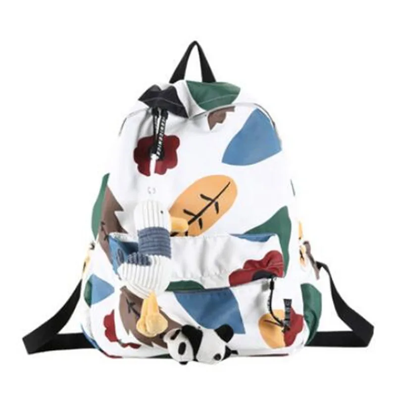 

New Large schoolbag cute Student School Backpack Printed Waterproof bagpack primary school book bags for teenage girls