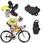 Велосипедная сумка 5 цветов, водонепроницаемая на переднюю раму велосипеда, для телефона, треугольная Сумочка, держатель рамы, велосипедные аксессуары