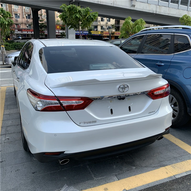 Спойлер для Toyota Camry 2018-2020 YFRD ABS Материал заднее крыло автомобиля праймер цвет