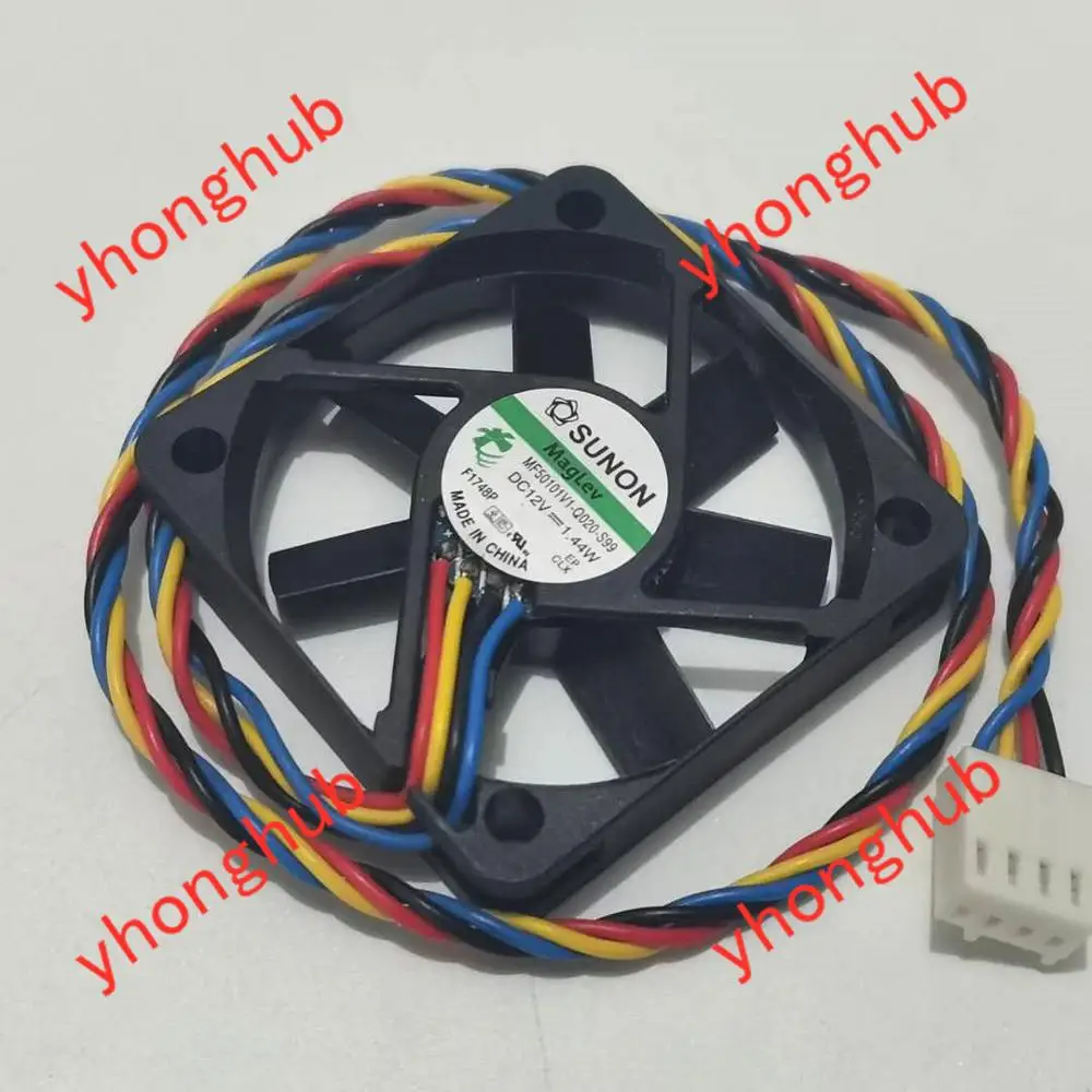 SUNON MF50101V1 Q020 S99 DC 12V 1 44 W 50x50x10 мм вентилятор охлаждения сервера|square fan|server fandc fan 12v |