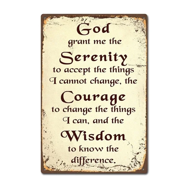 

God Fashion Metal Tin Sign Decor Bar Pub Home Vintage Retro Poster