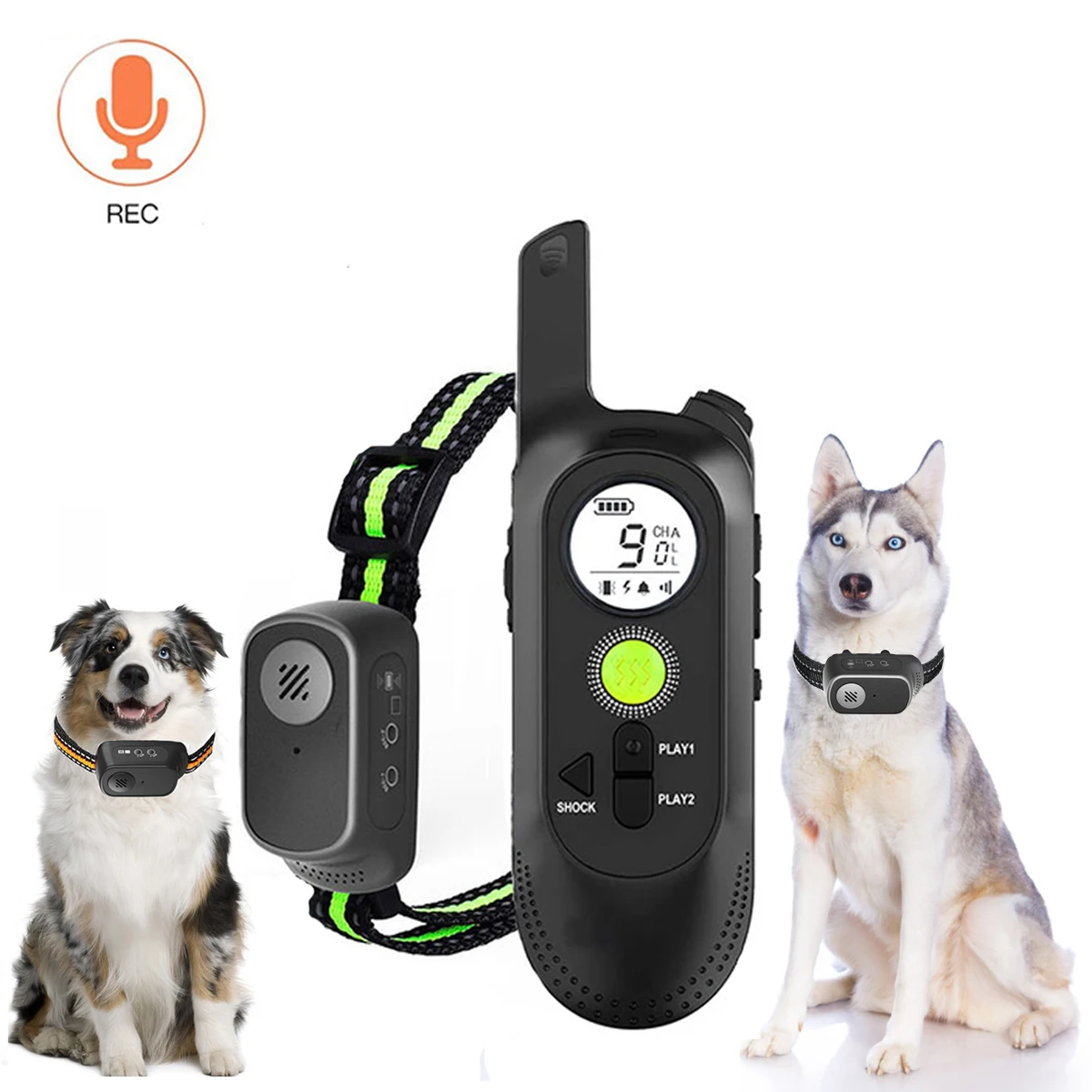 Электрический ошейник для дрессировки собак дистанционное управление до 1000 м
