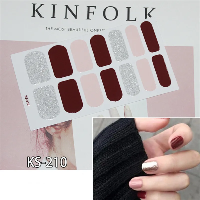 1 лист клейкой Наклейки полное покрытие бородавки 3D Красочные фольги наклейки