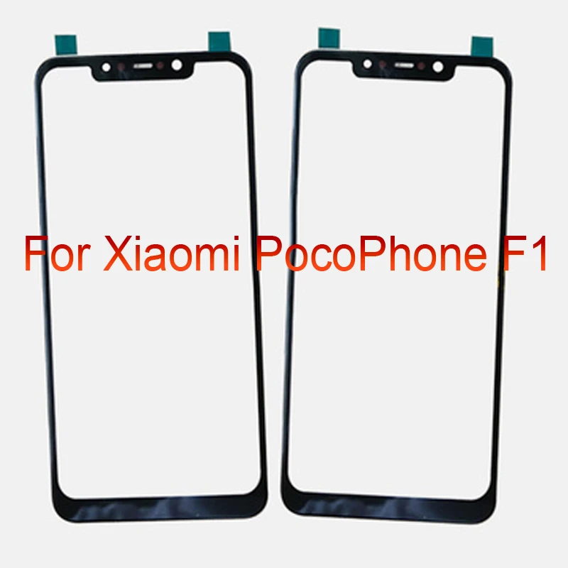 Дигитайзер сенсорного экрана для Xiaomi PocoPhone f1 стеклянная панель F 1 запасные части