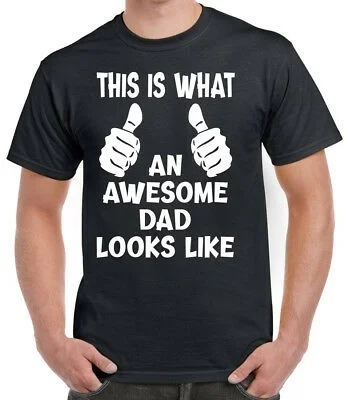 Это то что потрясающий папа выглядит как забавная Мужская футболка на день