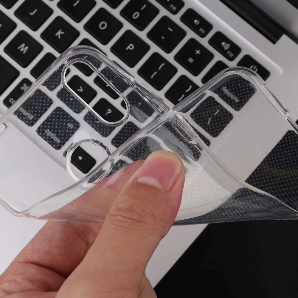 

Clear Cover For Cubot J7 Case Clear Transparent Fit Casing TPU Silicone Soft for Cubot J7 Back Phone Cover Case