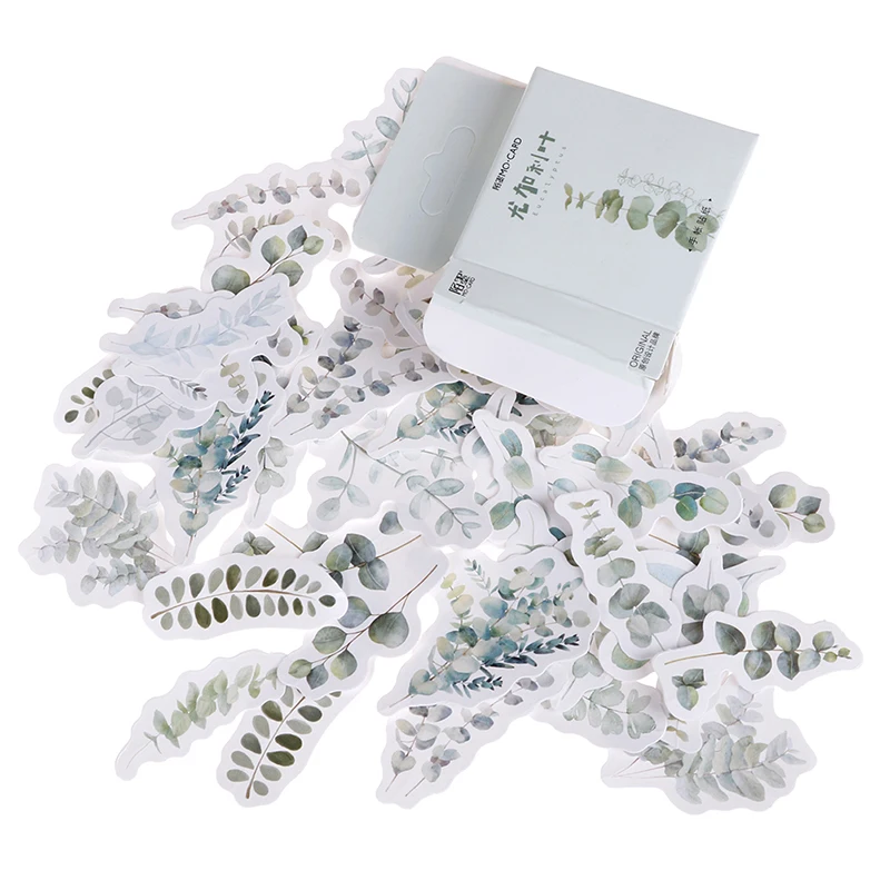 Печать канцелярские товары наклейки Бумага школьная украшения Горячая 45 шт./кор.