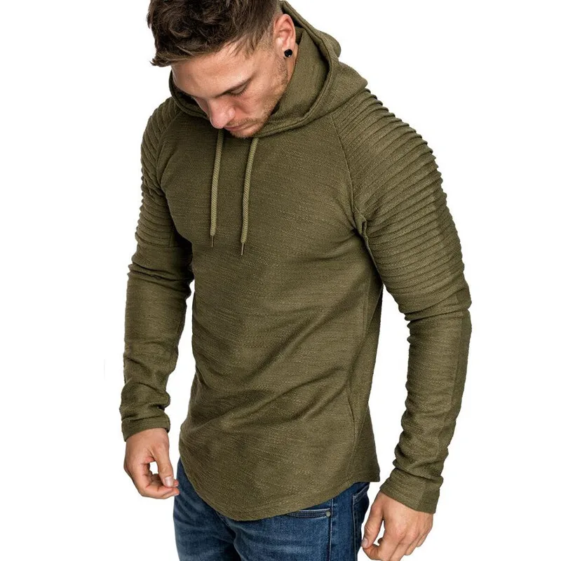 2021 New Men's Brand Solid Color Casual Fashion Men's Hoodie Spring, Autumn And Winter Modern Hoodie Casual Men's Long Sleeves