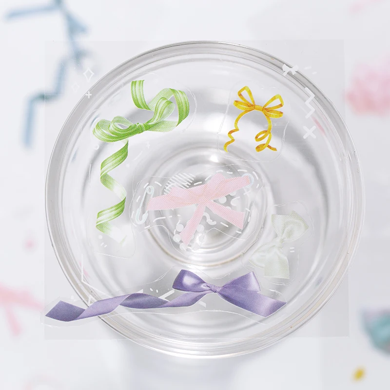 

8packs/LOT love time and space series photo album decoration seal DIY PET Sticker