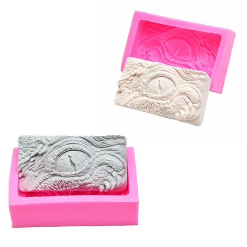 3D Dragon Eyes Pattern Cake Mold Silicone Moldd Fondant Chocolates Kitchen DIY Home Baking Tools | Дом и сад