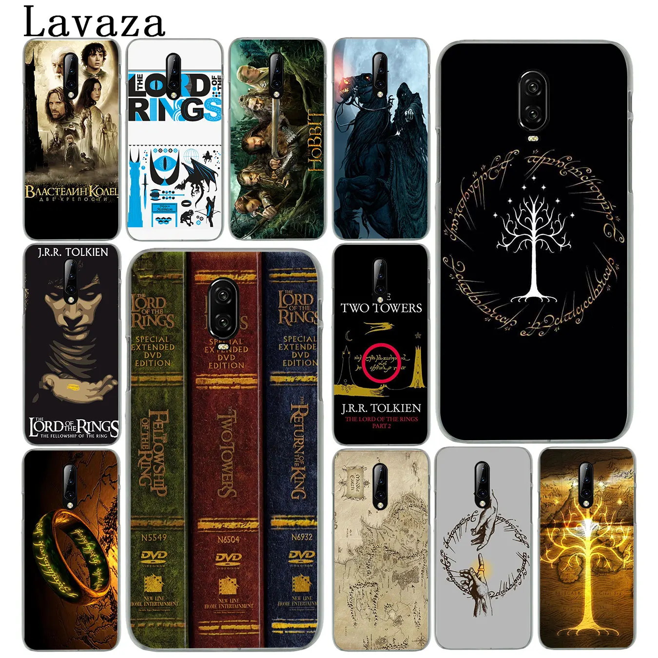 Жесткий пластиковый чехол для телефона &quotВластелин колец&quot Хоббит Oneplus 7 7T Pro 6 6T 5