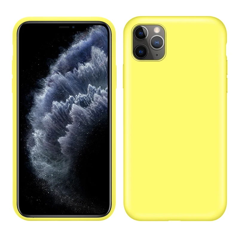 06 Для iPhone 11 Pro XS MAX XR X 7 8 6S Plus чехол для телефона мягкий силиконовый цветной Премиум ТПУ защитный чехол для iPhone 11 Pro MAX чехол - Цвет: 06