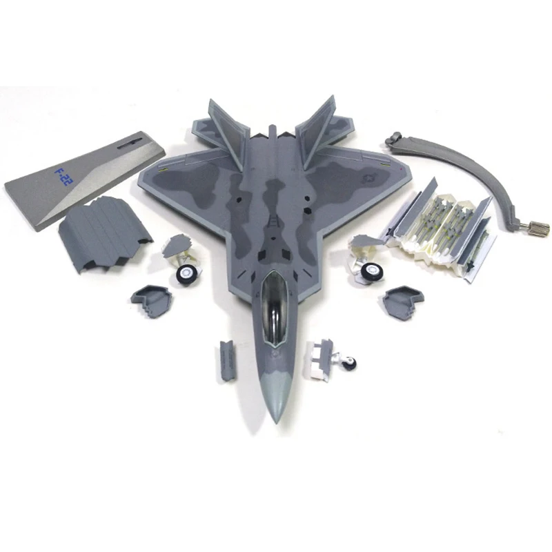 1/72 масштаб сплава Истребитель F 22 ВВС США самолета F22 Raptor модели игрушки Для детей