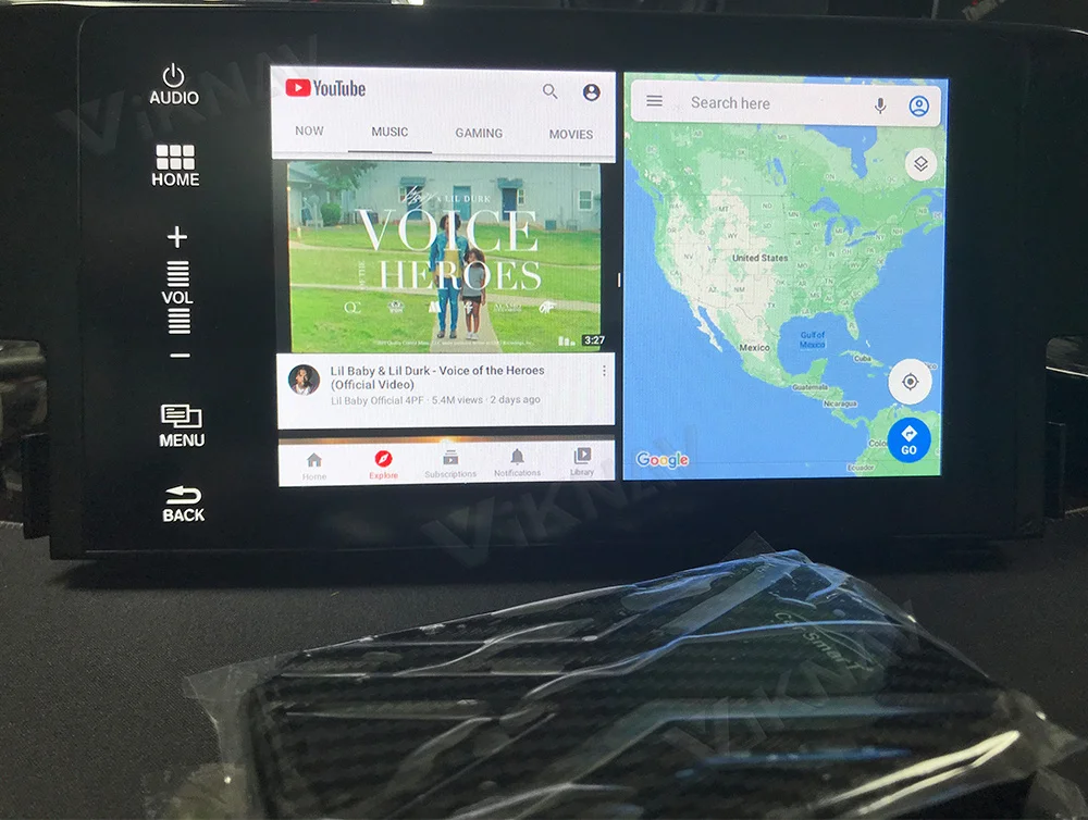 구매 Carplay Ai Box 안드로이드 9.0 차량용 멀티미디어 플레이어 Apple Carplay Android Auto Tv Box 용 새 버전 4 + 64G 무선 미러 링크