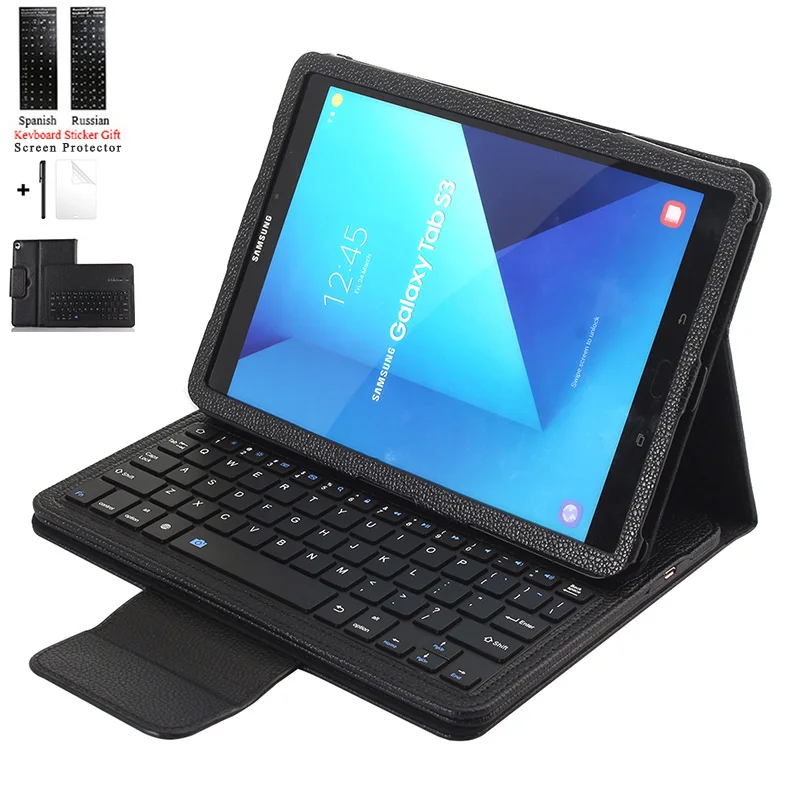 Для Samsung Galaxy Tab A7 10 4 дюймов T500/T505 Съемный беспроводной чехол с Bluetooth клавиатурой