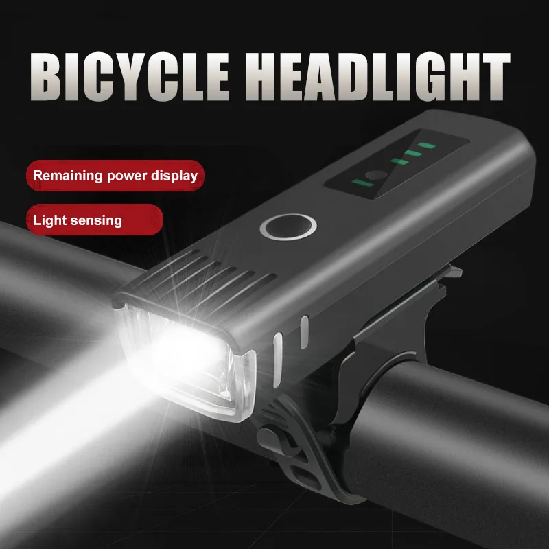 

Front Bicycle Light Rechargeable Waterproof Super Bright Bike Headlight for Outdoor Sports PUZ777