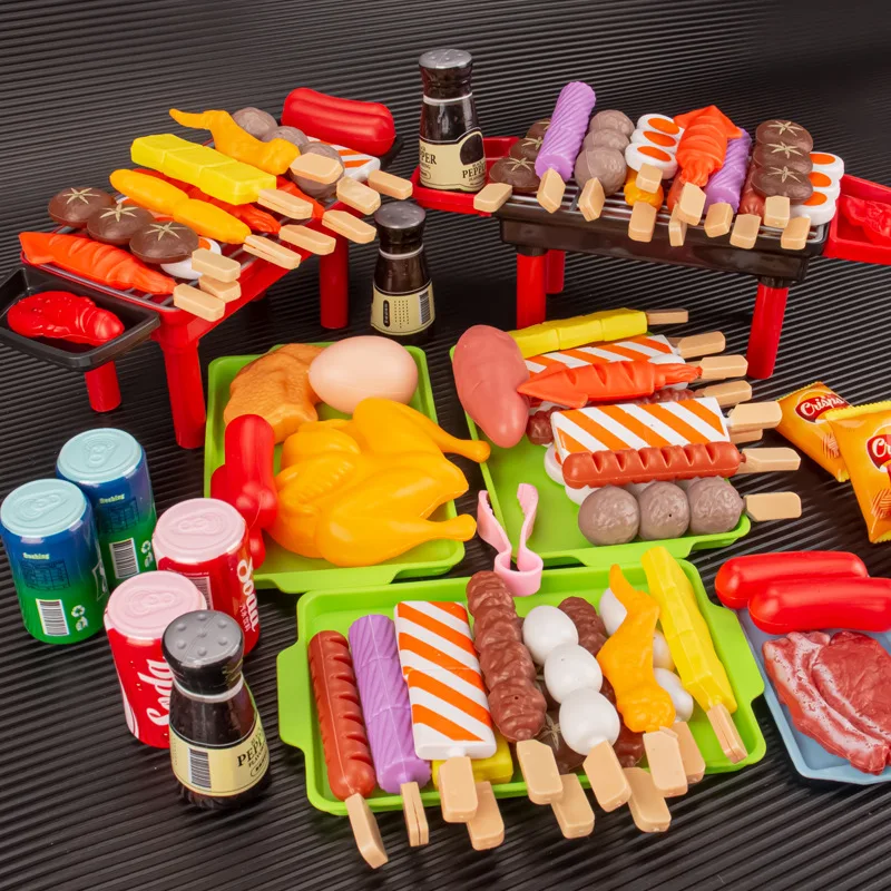 Kitchen Pretend Play Cooking Toys Girl Early Education Outdo