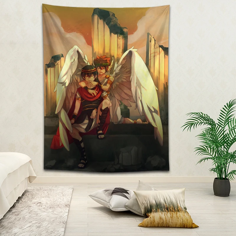 

Hot Sale Custom Anime Kateky Hitman Reborn Printed Tapestry Background Decorative Tapestry Various Sizes Wall Hanging Decor