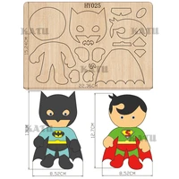 cartoon character cutting dies new die cut wooden dies suitable for common die cutting machines on the market