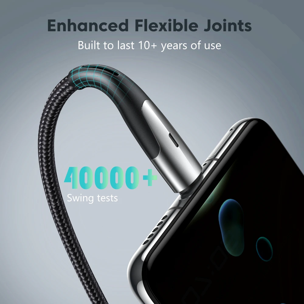 Кабель ROMOSS USB Type-C 5 А для Huawei P40 Pro Mate 30 P30 40 Вт SCP быстрой зарядки USB-C | Мобильные