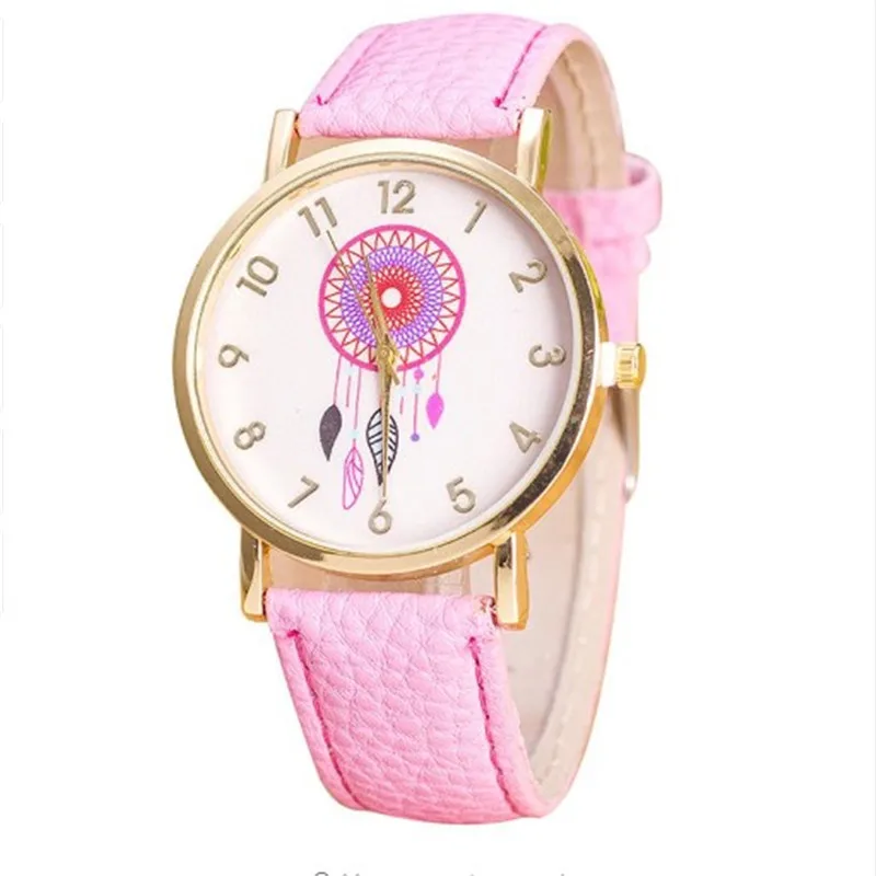 Хорошие часы dream 3 бар ведро для имплантации кожаных наручных часов кварцевые Geneva