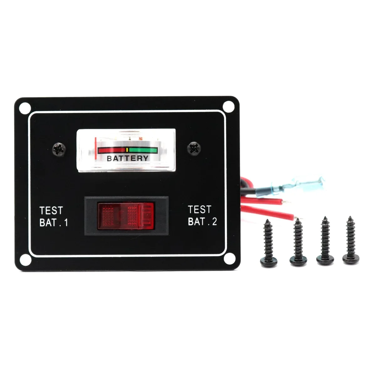 

New marine dual battery voltage test panel tester