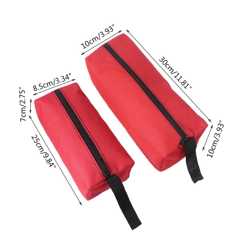 

Multi-purpose Tool Bag 600D Polyester Pretty Black/ Blue/ Dark Green Storage Package Zipper Accessories Tool Bags