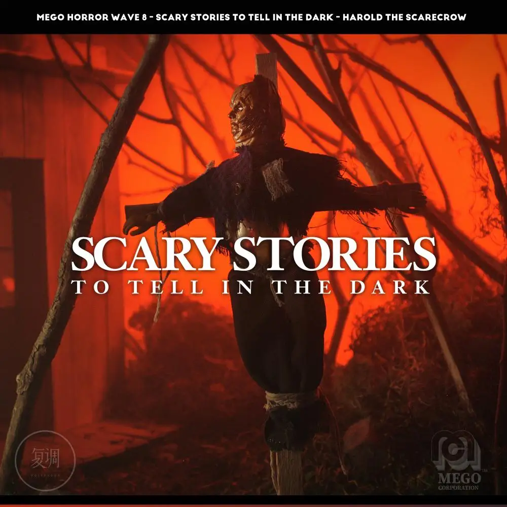 

Mego Harold The Scarecrow Monsters Action Figure 8 Inch Pvc&cloth Collectible Doll Halloween Gift Horror Toys For Boys