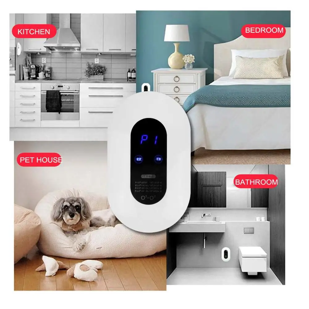 Озоновый генератор очиститель воздуха удаление формальдегида дыма очистки пыли