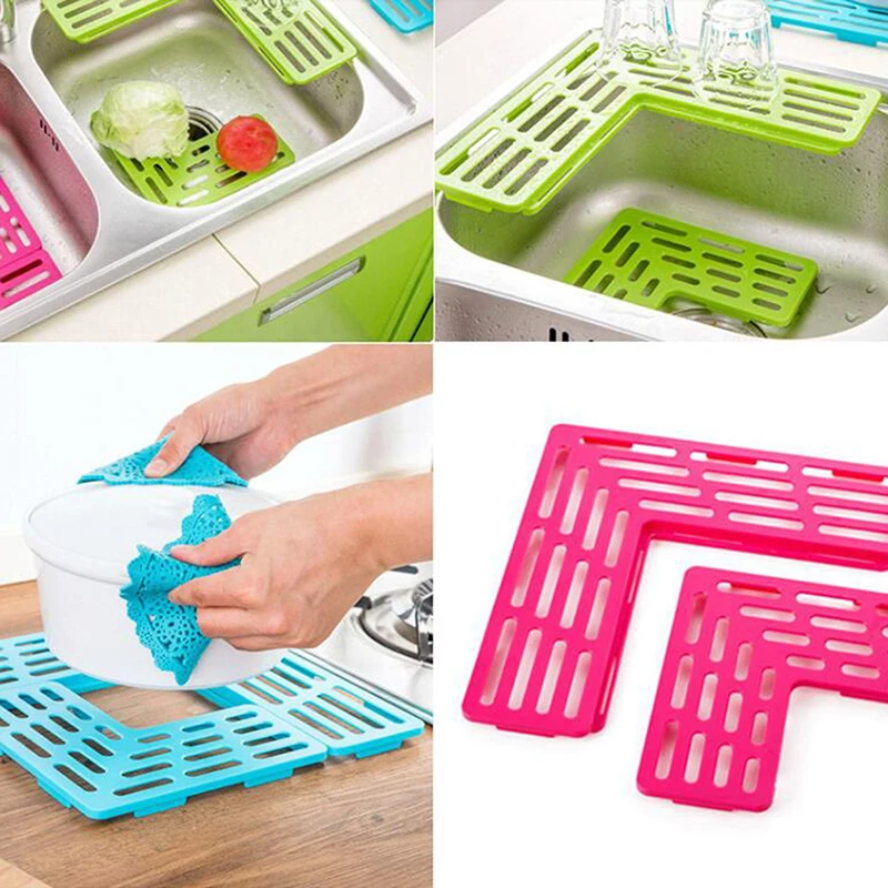 1 шт. набор защитных ковриков для кухонной раковины Быстросохнущий держатель