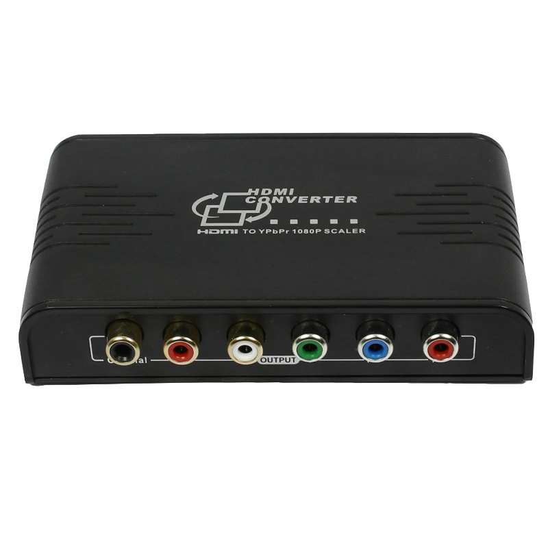 HDMI К Ypbpr компонентный преобразователь RGB Scaler с цифровым коаксиальным аудиовыход для PS4 Apple tv DVD STB к ТВ с компонентным в