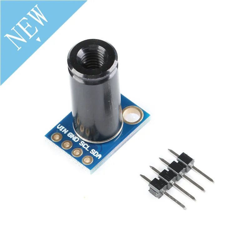 MLX90614 MLX90614ESF-DCI модуль датчика GY-906 инфракрасный датчик температуры s GY-906-DCI IIC разъем длинные расстояния электронный DIY - Цвет: Module