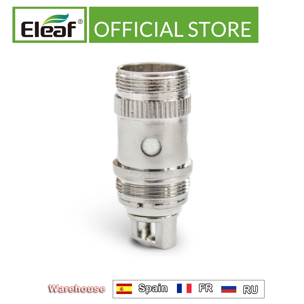[RU/ES] 5/10 шт. Eleaf линия голов EC 0.3ohm/0.5ohm для атомайзера ijust 2/ijust s/melo 2/melo3 iJust2 спираль головы EC для электронной сигареты