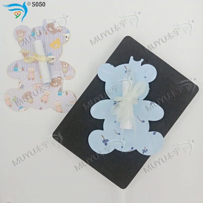 Корона медведь DIY новая деревянная форма для скрапбукинга Толщина/15 8