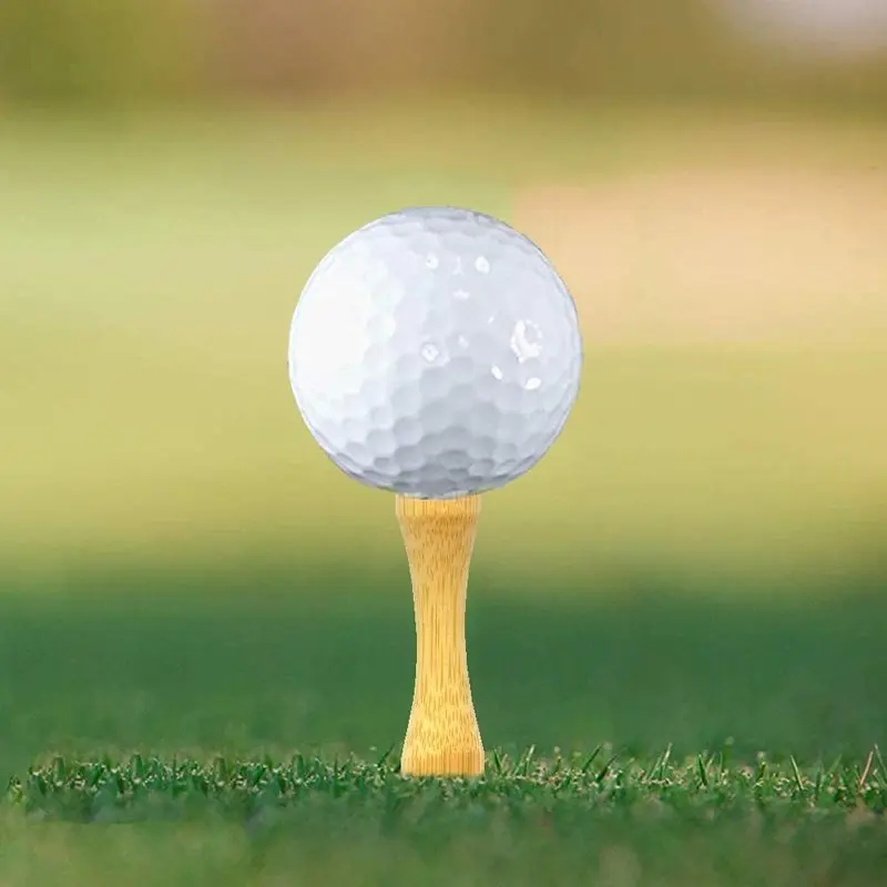 120 шт деревянные гольф замок футболки бамбукового/тройник для ступенчатого