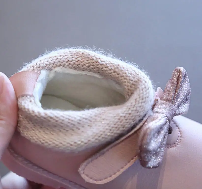 2019 г. новая осенне-зимняя обувь для маленьких принцесс малышей с мягкой подошвой