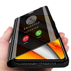 Чехол-книжка для xiaomi pocophone little poco f3 f 3 3f poco-f3 pocof3 f-3 дюйма, зеркальный, магнитный